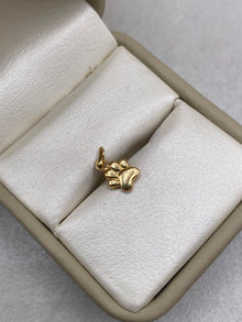 Dije huella Oro amarillo 18k 0,35 Gr / 6,80 mm / 1,5 Cm