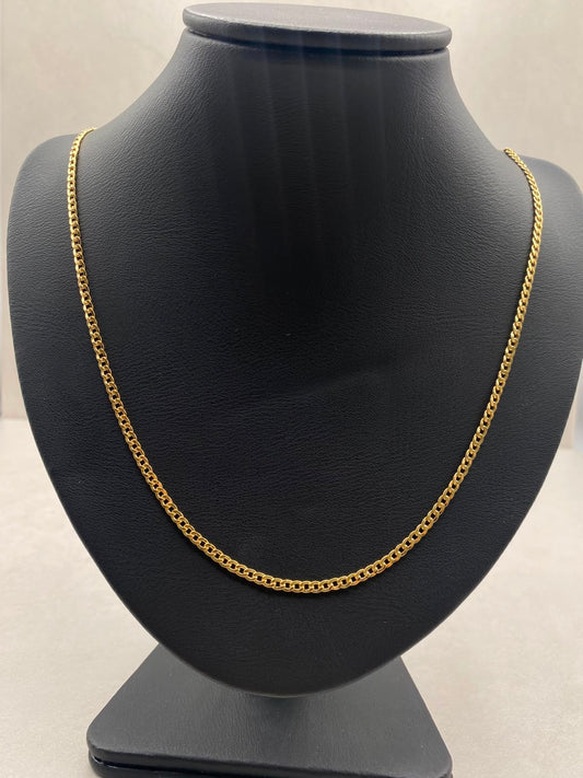 Cadena It cubana Oro amarillo 18k 5,45 Gr / 3,0 mm / 60 Cm