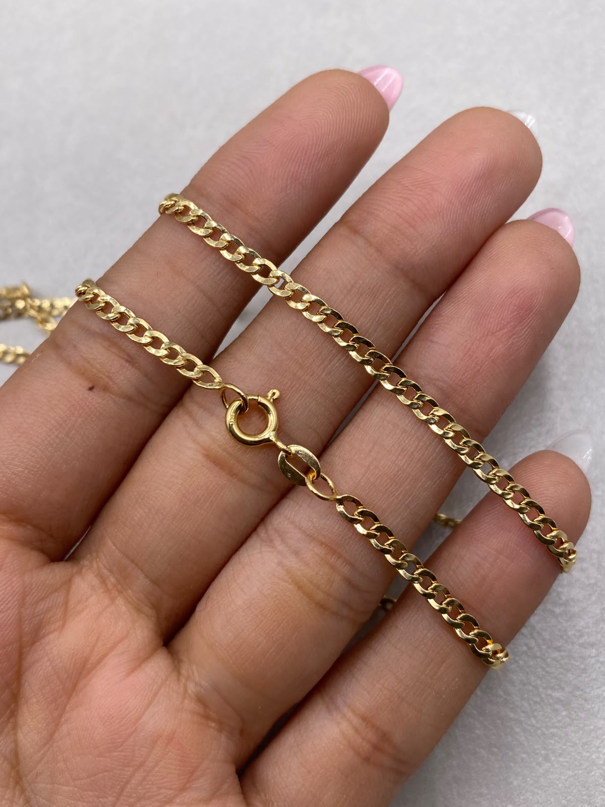 Cadena It cubana Oro amarillo 18k 5,45 Gr / 3,0 mm / 60 Cm
