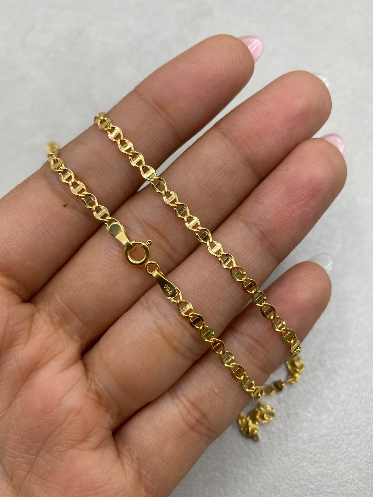 Cadena It plana Oro amarillo 18k 3,18 Gr / 3,0 mm / 60 Cm