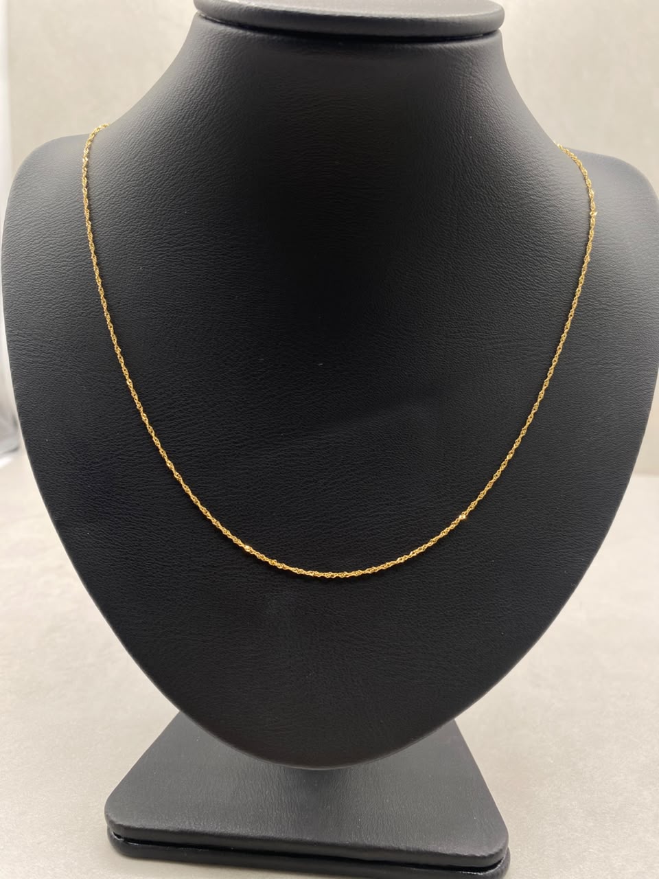 Cadena It singapur Oro amarillo 18k +1 / 1,05 Gr / 1,0 mm / 45 Cm