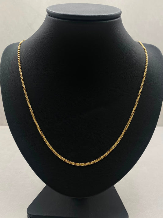 Cadena It china Oro amarillo 18k +1 / 4,70 Gr / 3,0 mm / 50 Cm