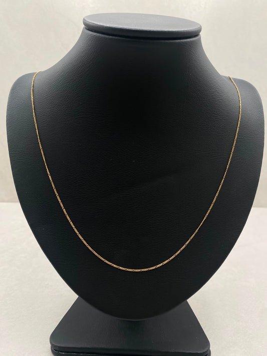 Cadena It 3x1 Oro amarillo 18k 1,45 Gr / 0,87 mm / 60 Cm