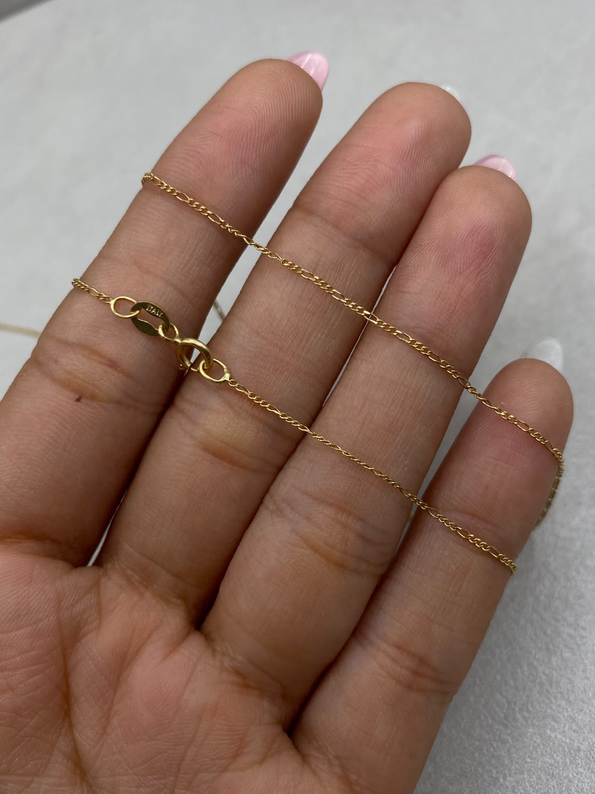 Cadena It 3x1 Oro amarillo 18k 1,45 Gr / 0,87 mm / 60 Cm