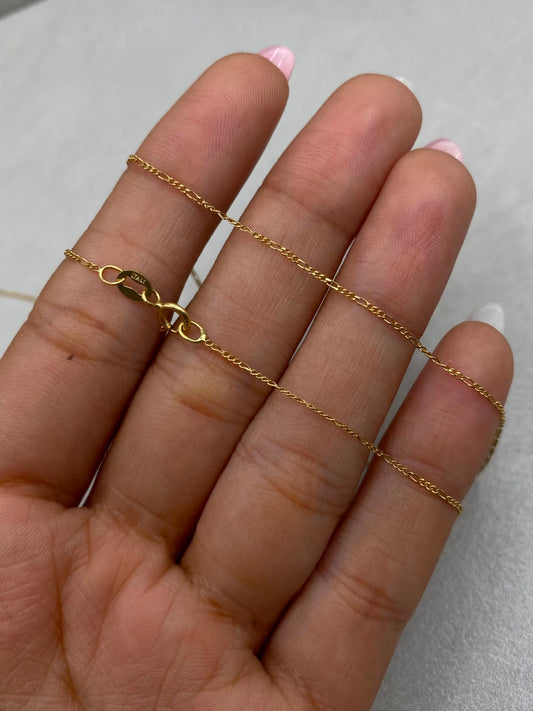 Cadena It 3x1 Oro amarillo 18k 1,45 Gr / 0,87 mm / 60 Cm