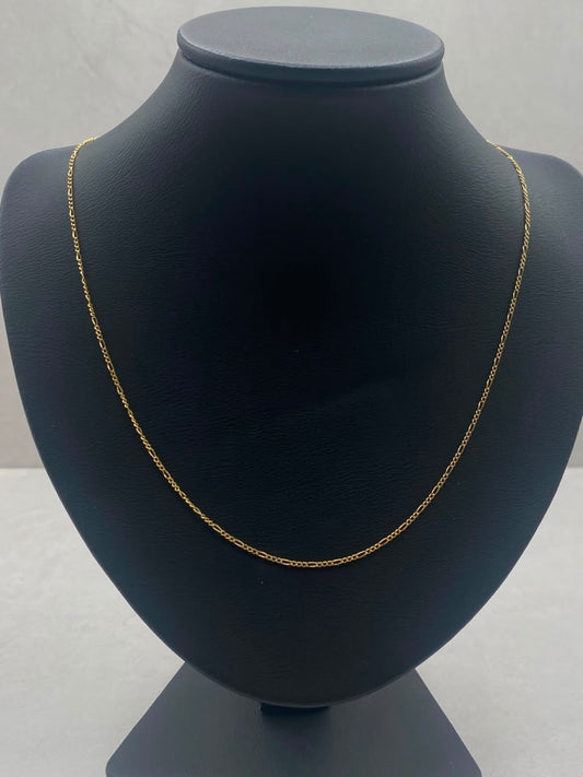 Cadena It 3x1 Oro amarillo 18k 1,02 Gr / 1,5 mm / 45 Cm