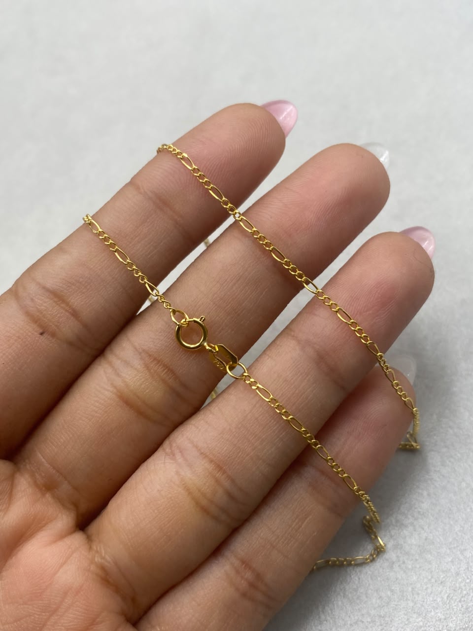 Cadena It 3x1 Oro amarillo 18k 1,02 Gr / 1,5 mm / 45 Cm