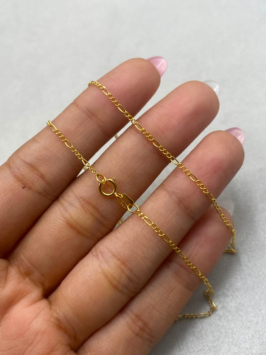 Cadena It 3x1 Oro amarillo 18k 1,02 Gr / 1,5 mm / 45 Cm