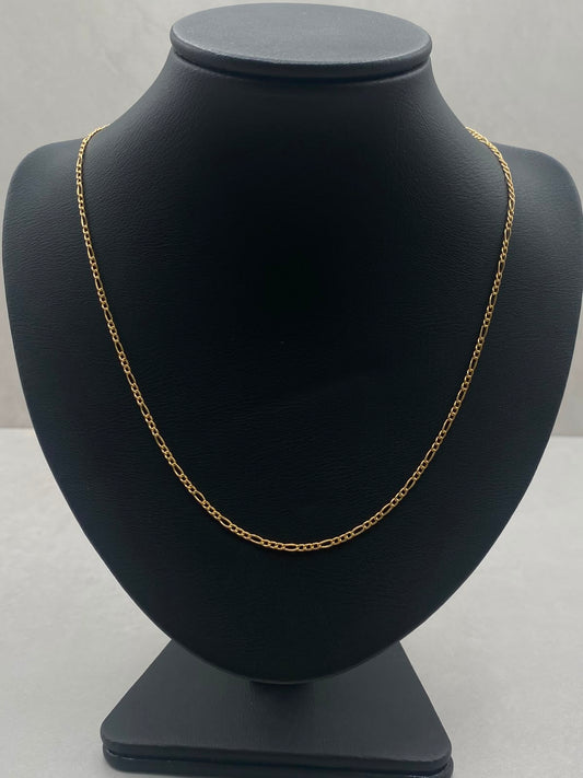 Cadena It 3x1 Oro amarillo 18k 2,87 Gr / 2,4 mm / 60 Cm