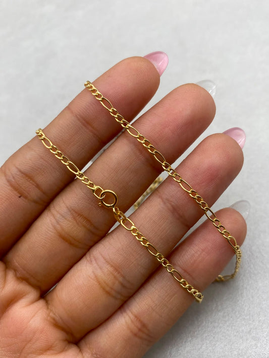 Cadena It 3x1 Oro amarillo 18k 2,87 Gr / 2,4 mm / 60 Cm