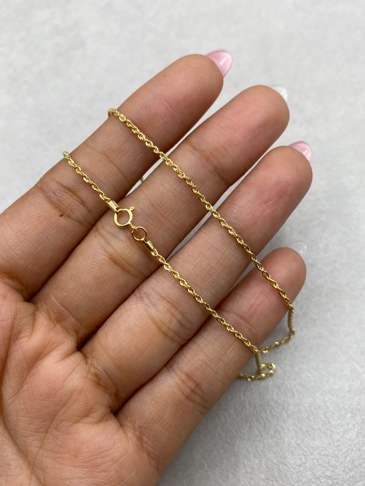 Cadena It mini lazo Oro amarillo 18k +1 / 0,83 Gr / 1 mm / 45 Cm