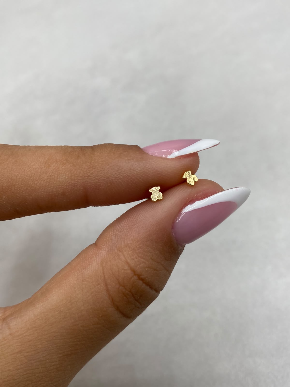 Topos oso ts  Oro amarillo 18k 0,45 Gr / 2,54 mm