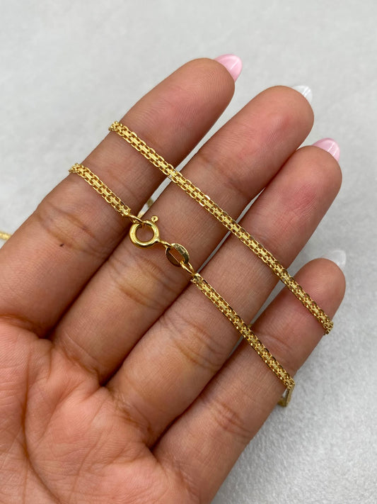 Cadena It china Oro amarillo 18k +1 / 5,70 Gr / 2 mm / 60 Cm