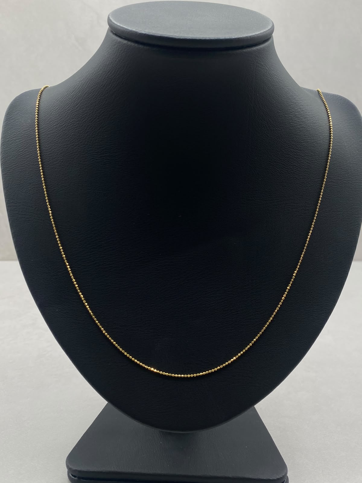 Cadena It mini militar Oro amarillo 18k +1 / 2,47 Gr / 1 mm / 60 Cm
