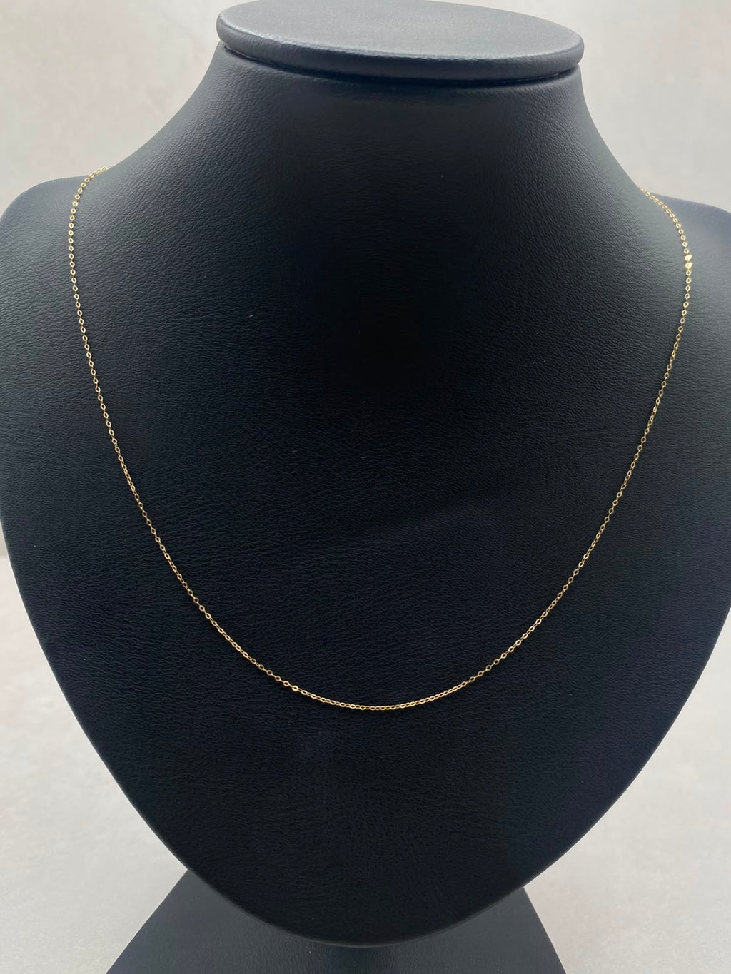 Cadena It aro seguido  Oro amarillo 18k 0,35 Gr / 1 mm / 45 Cm