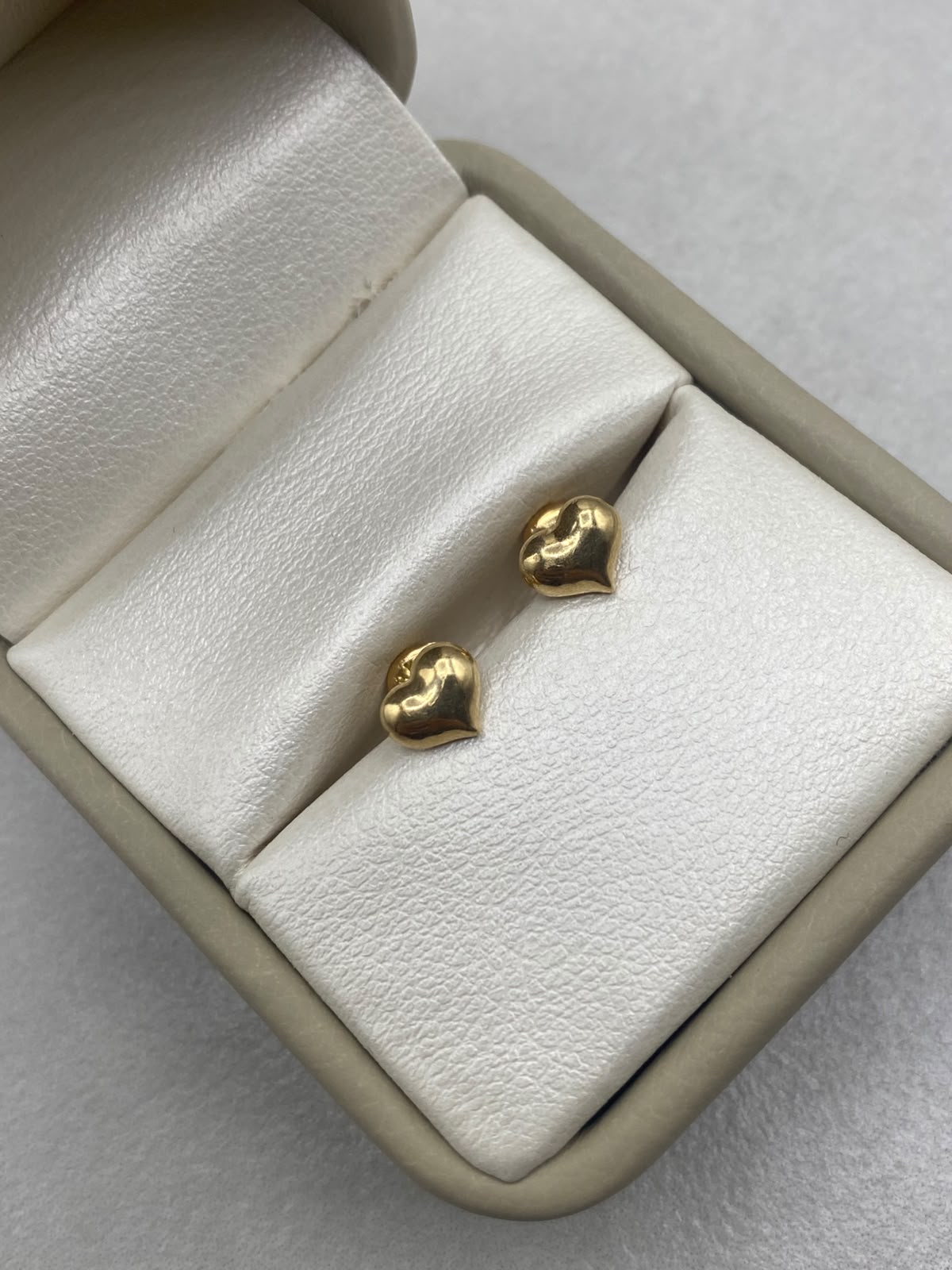 Topos corazón inflado Oro amarillo 18k 0,6 Gr / 7 mm