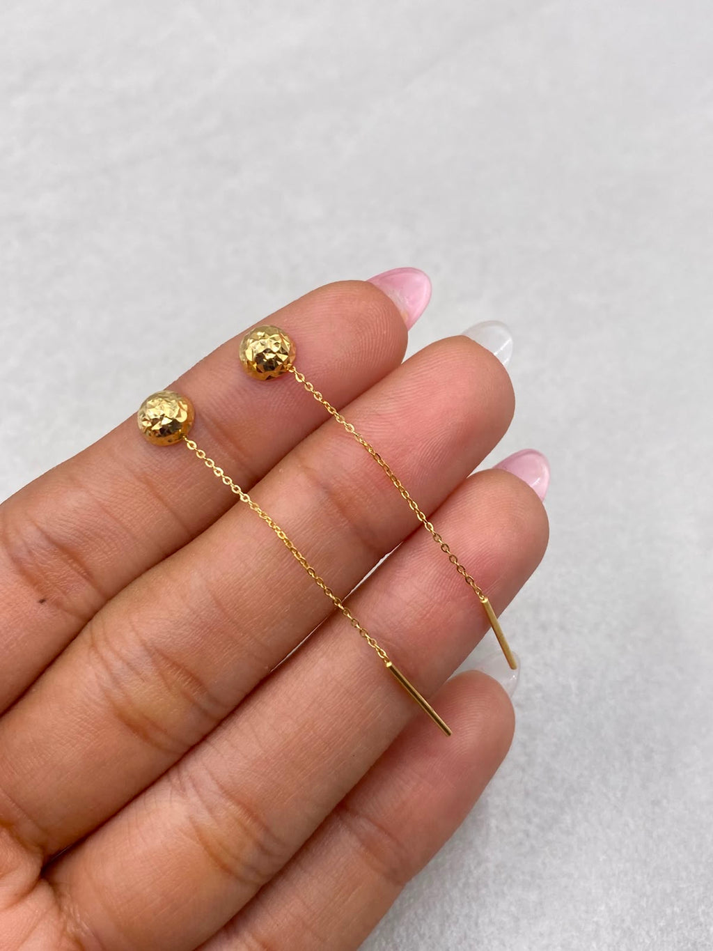 Topos It Bola diamantada aguja  Oro amarillo 18k +1 / 0,53 Gr