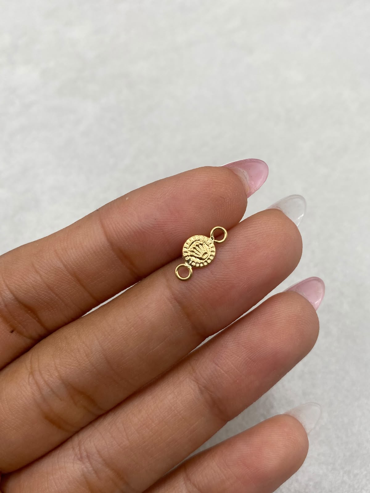 Herraje rx Oro amarillo 18k 0,18 Gr / 5 Cm