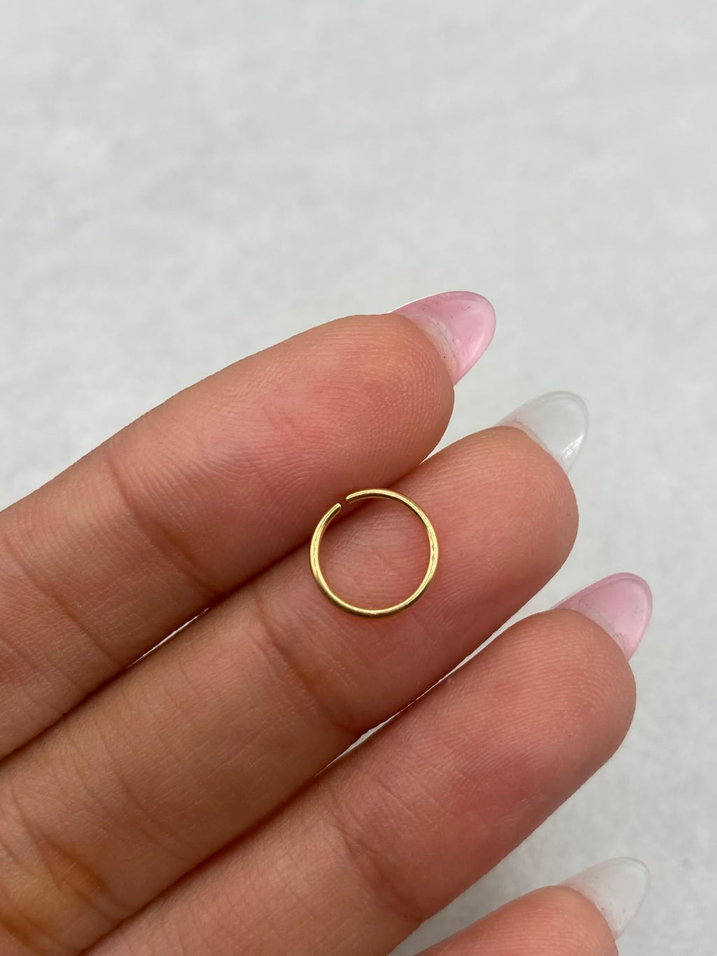 Piercing aro liso (Nariz)